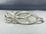 Wonderful Vintage Native American Navajo Sterling Silver Bracelet-Nativo Arts