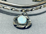 Wonderful Vintage Native American Navajo Turquoise Sterling Silver Bracelet-Nativo Arts
