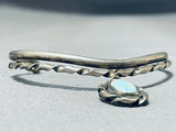 Wonderful Vintage Native American Navajo Turquoise Sterling Silver Bracelet-Nativo Arts