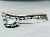 Wonderful Vintage Native American Navajo Turquoise Sterling Silver Bracelet-Nativo Arts