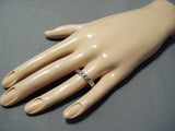 Wonderful Vintage Navajo Native American Sterling Silver Ring-Nativo Arts