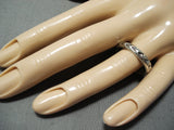 Wonderful Vintage Navajo Native American Sterling Silver Ring-Nativo Arts