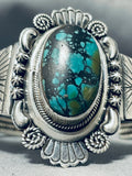World Of Intricacy Coiled Native American Navajo Spiderweb Turquoise Sterling Silver Bracelet-Nativo Arts