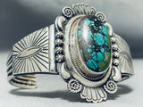 World Of Intricacy Coiled Native American Navajo Spiderweb Turquoise Sterling Silver Bracelet-Nativo Arts