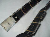 Best Robbie Becenti Vintage Native American Navajo Kokopelli Sterling Silver Concho Belt-Nativo Arts