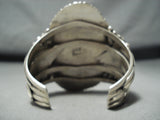 Best Vintage Native American Navajo Ben Begaye (d.) Turquoise Sterling Silver Bracelet-Nativo Arts