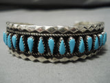 Rare Vintage Hopi Native American Sterling Silver Native American Bracelet-Nativo Arts
