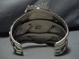 Important Vintage Native American Navajo Ben Begaye Turquoise Sterling Silver Inlay Bracelet-Nativo Arts