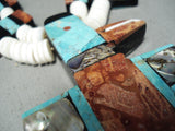 Native American One Of The Biggest Santo Domingo Inlay Necklace All Year!-Nativo Arts
