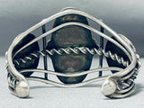 Museum Quality Vintage Native American Navajo Royston Turquoise Sterling Silver Bracelet-Nativo Arts