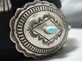 Important Vintage Native American Navajo Del Delgarito Turquoise Sterling Silver Concho Belt-Nativo Arts