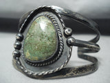 Stunning Vintage Native American Navajo Royston Turquoise Sterling Silver Bracelet-Nativo Arts