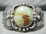Superior Vintage Native American Navajo Royston Turquoise Sterling Silver Bracelet-Nativo Arts