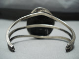 Incredible Vintage Native American Navajo Royston Turquoise Sterling Silver Bracelet-Nativo Arts