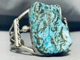 One Of The Best Vintage Native American Navajo Fools Gold Matrix Sterling Silver Bracelet-Nativo Arts