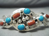 Fabulous Native American Navajo Sleeping Beauty Turquoise Sterling Silver Hair Pin Barrette-Nativo Arts