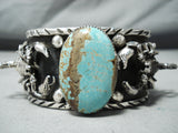 145 Grams San Felipe 8 Turquoise Sterling Silver Scorpions Bracelet-Nativo Arts
