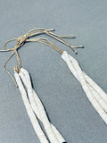 Native American Rare Vintage Santo Domingo Turquoise Pipestone Shell Necklace-Nativo Arts