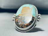 One Of The Top Inlayers Native American Navajo Hogan Sterling Silver Turquoise Ring-Nativo Arts