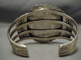 One Of Biggest Best Vintage Native American Navajo Royston Turquoise Sterling Silver Bracelet-Nativo Arts