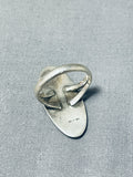 Exceptional Vintage Native American Navajo Sterling Silver Ring-Nativo Arts