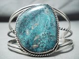 Jo Tso Navajo Native American Turquoise Sterling Silver Bracelet-Nativo Arts