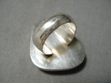 Impressive Vintage Native American Navajo Royston Turquoise Sterling Silver Ring-Nativo Arts