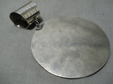 Native American Marvelous Old 1899 Coin Sterling Silver Pendant-Nativo Arts