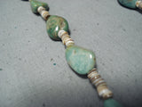 Wonderful Santo Domingo Royston Turquoise Necklace Native American-Nativo Arts