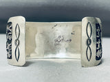 Singer Vintage Native American Navajo Sterling Silver Monument Valley Bracelet Cuff-Nativo Arts