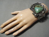 Newsworthy Vintage Native American Navajo Royston Turquoise Sterling Silver Bracelet Old-Nativo Arts
