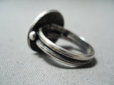 Superior Navajo Mercury Dime Sterling Silver Ring Native American-Nativo Arts