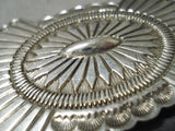 Exquisite Vintage Navajo Sterling Silver Pin Pendant Old Native American-Nativo Arts