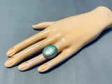Marvelous Vintage Native American Navajo Royston Turquoise Sterling Silver Ring-Nativo Arts