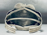 Monster Honeybee Japser Vintage Native American Navajo Sterling Silver Bracelet-Nativo Arts
