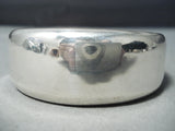 Important Vintage Native American Navajo Dan Jackson Sterling Silver Bracelet-Nativo Arts
