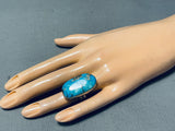 Very Important Jimmie King Jr Vintage Native American Navajo Sterling Silver Ring-Nativo Arts