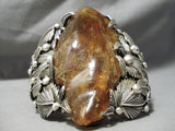 Best Real Authentic Amber Sterling Silver Native American Bracelet-Nativo Arts