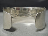 Breathtaking Vintage Native American Navajo Turquoise Sterling Silver Bracelet-Nativo Arts