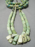 Best Navajo Variscite Bisbee Turquoise Native American Heishi Necklace-Nativo Arts