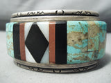 Best Vintage Native American Navajo Charles Loloma Student Turquoise Sterling Silver Bracelet-Nativo Arts