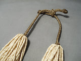 Monumental Navajo Coral Native American Hieshi Necklace- 629 Grams!-Nativo Arts