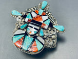 The Best Ever Vintage Native American Navajo Ben Begaye (d) Sterling Silver Turquoise Bracelet-Nativo Arts