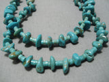 Tremendous Vintage Santo Domingo Native American Sterling Silver Necklace-Nativo Arts