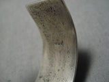 Important Vintage Native American Navajo North Star Aaron Anderson Sterling Silver Bracelet-Nativo Arts