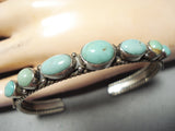 Superior Don Dodson Vintage Native American Navajo Royston Turquoise Sterling Silver Bracelet-Nativo Arts