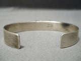 Vintage Native American Hopi Romano Loloma Charles Daughter Turquoise Sterling Silver Bracelet-Nativo Arts