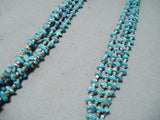 Beautiful Vintage Navajo Turquoise Necklace Native American Old-Nativo Arts