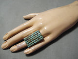 Exquisite Vintage Navajo Royston Turquoise Sterling Silver Ring Native American-Nativo Arts