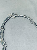 Colossal Crab Vintage Southwest Sterling Silver Pearl Necklace-Nativo Arts